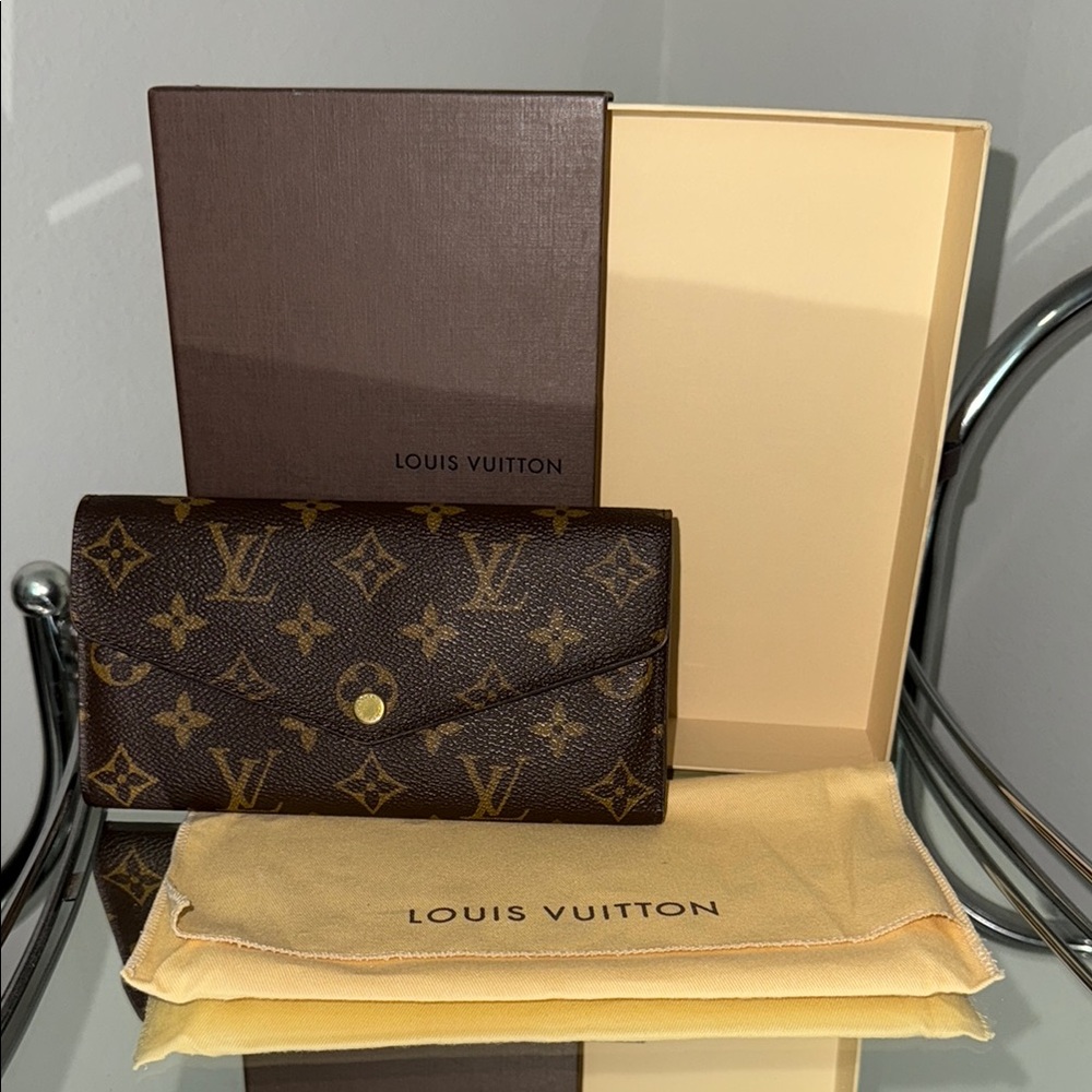 Louis Vuitton Brown Monogram Wallet